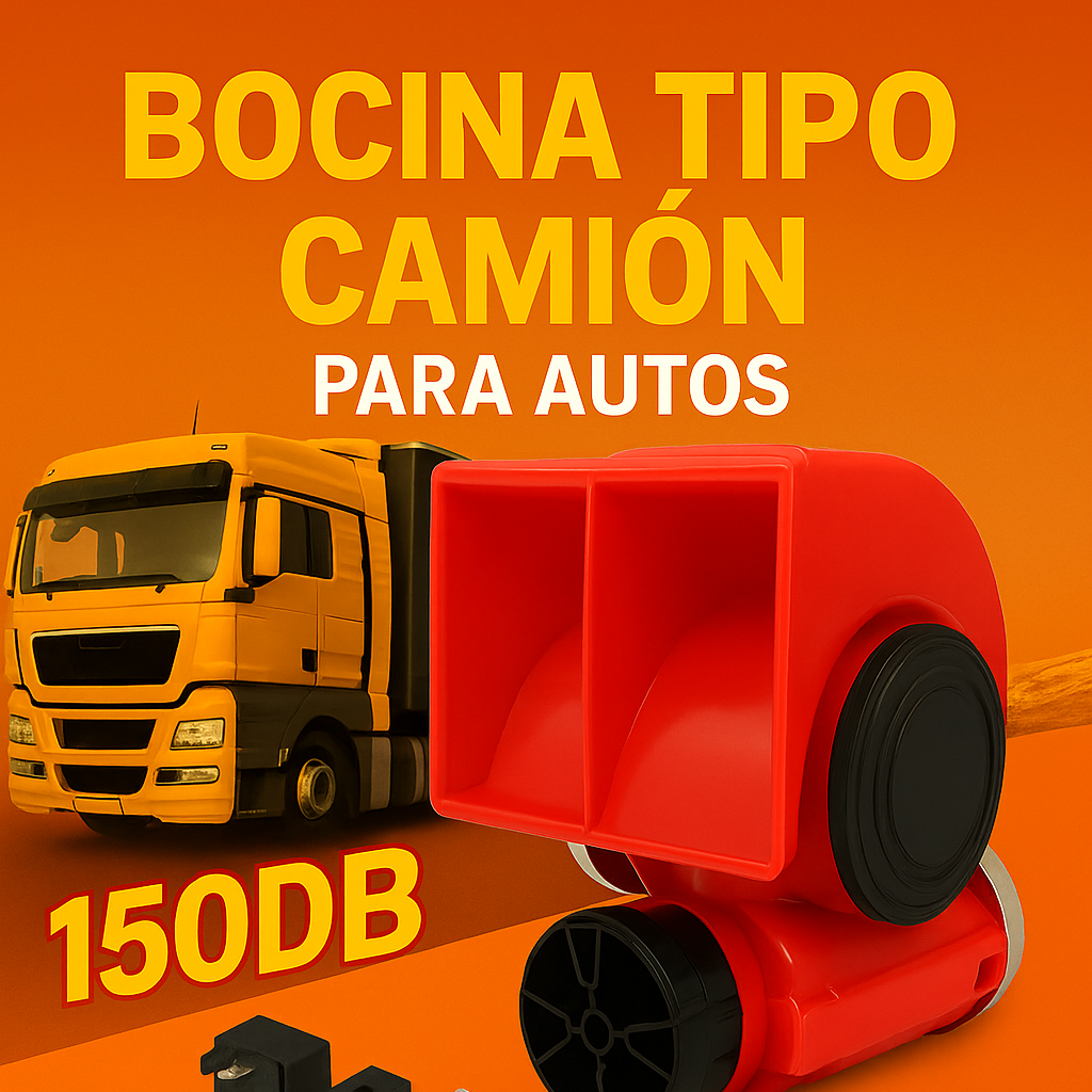 Bocina tipo camion