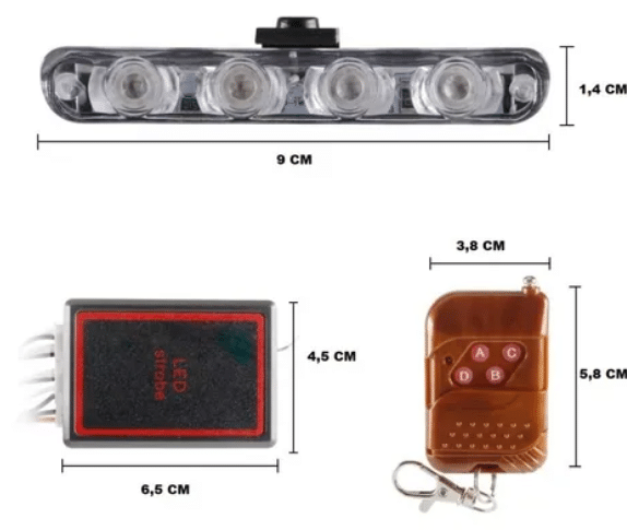 Luces Intermitentes Policia