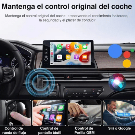 Conexión Inalámbrica CarPlay/Android Auto