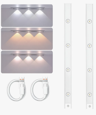 Barra Led portatil c/ sensor de prescencia