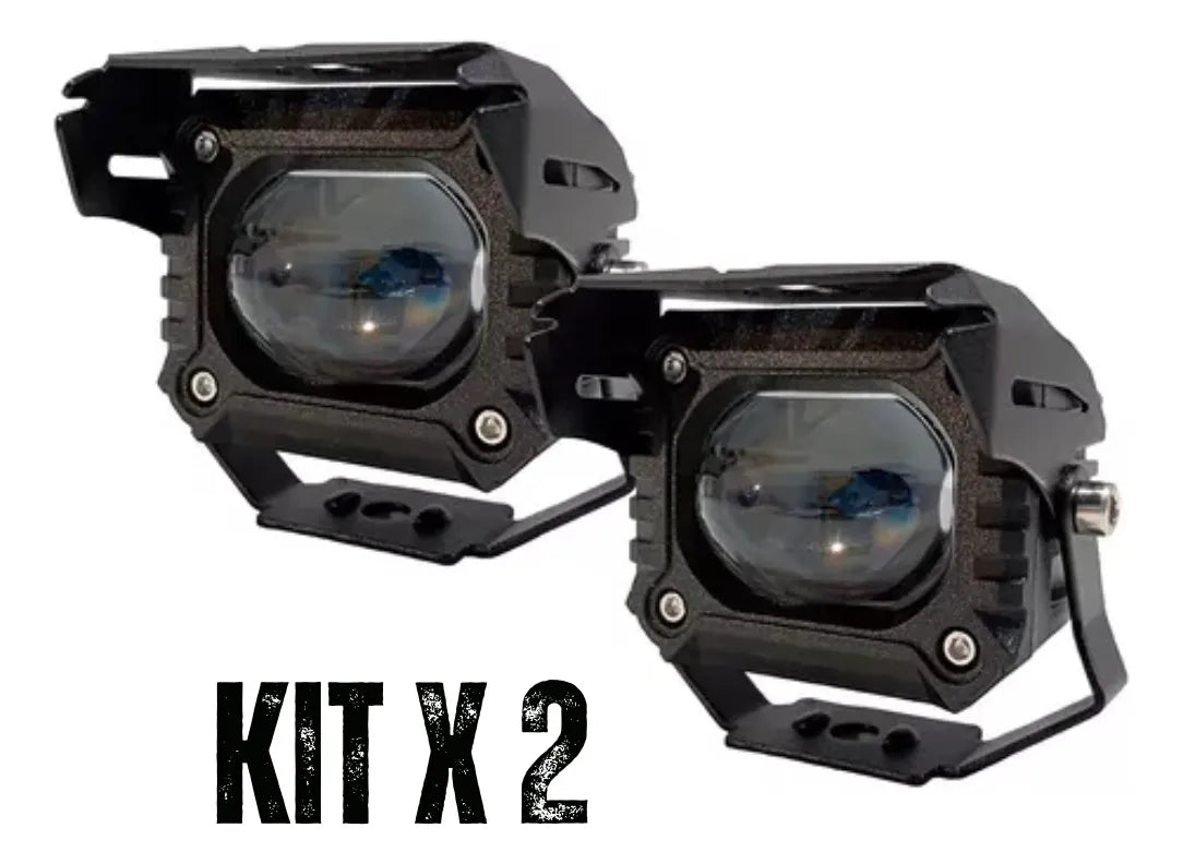 Faro 40W Luz Dual Ojo de Ángel