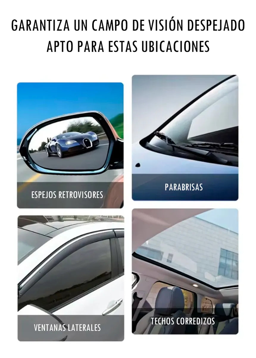 Sellador parabrisas antiniebla