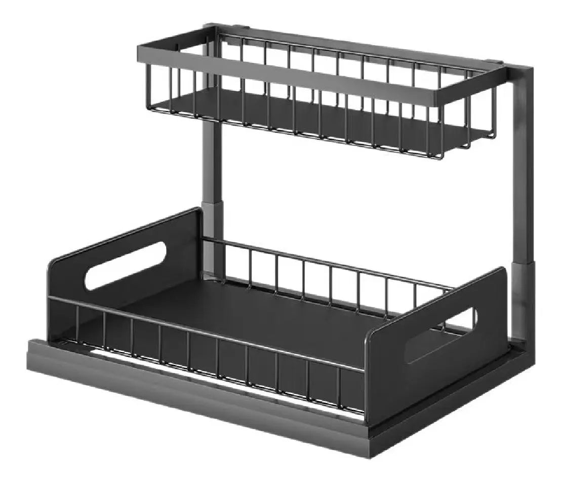 Organizador Bajo Mesada Deslizable de Metal