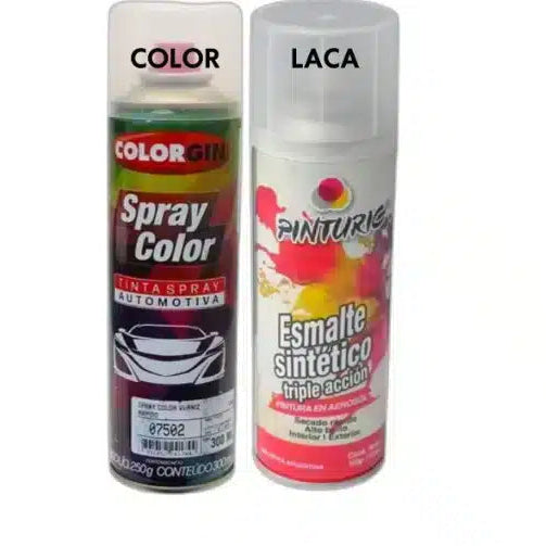 Pintura Auto Spray + Laca