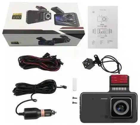 Vision360: Camara Frontal Fhd Y Trasera Estacionamiento