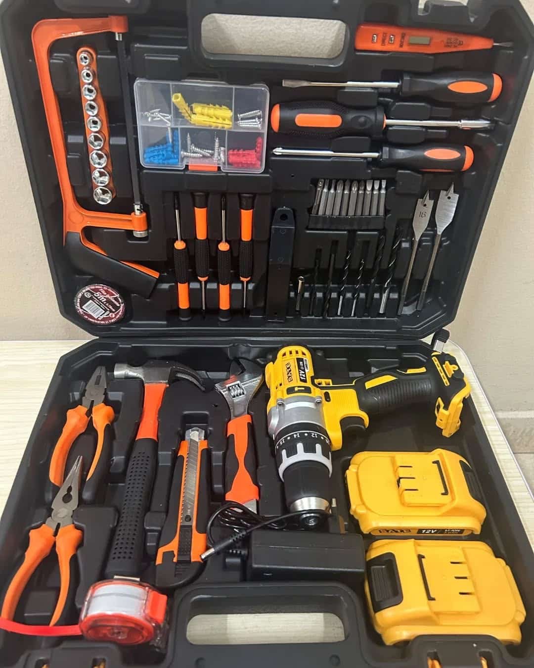 Kit Taladro + 50 Herramientas