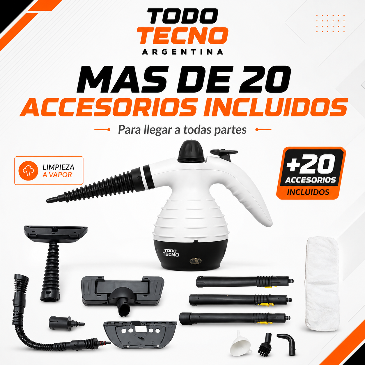 Kit con accesorios  Profesional +10 Accesorios Hogar
