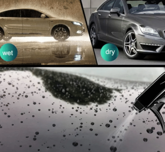 Spray repele lluvia