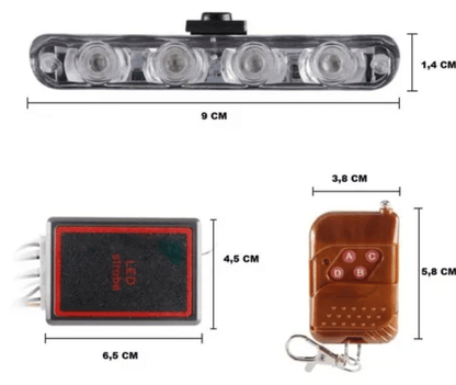 Luces Intermitentes Policia
