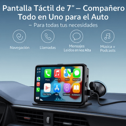 Pantalla Universal tactil 7"+camara de regalo