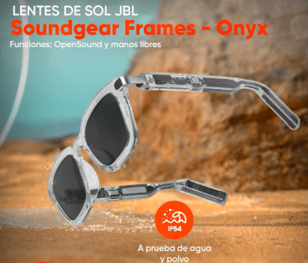 Lentes JBL con Auriculares