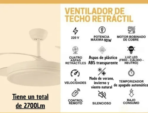 Ventilador invisible