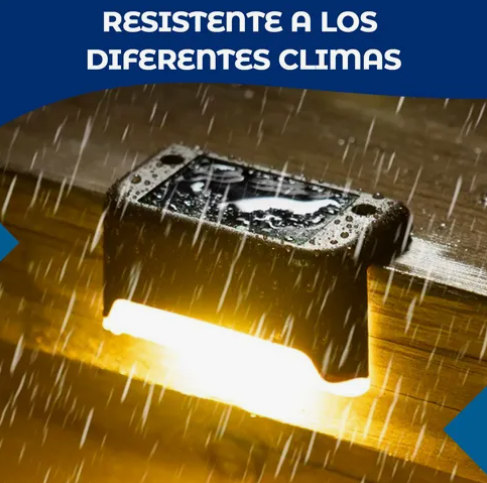 Led solares esacalones x 4