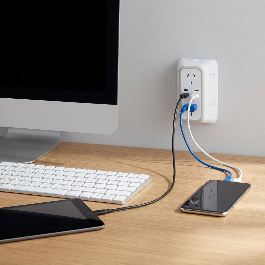 Multitoma en escritorio home office - TodoTecnoArgentina