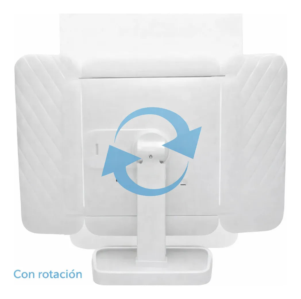 Espejo led triple maquillaje