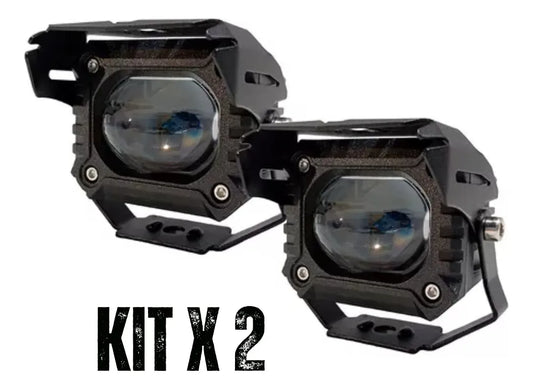 Faro 40W Luz Dual Ojo de Ángel
