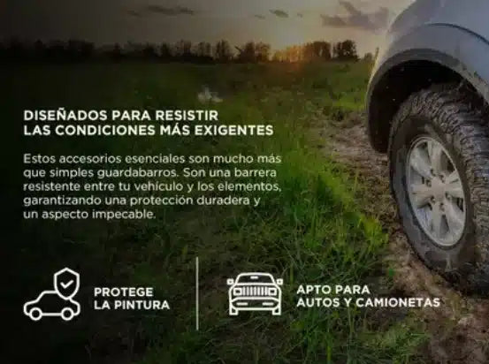 Guardabarros x 4 Universales