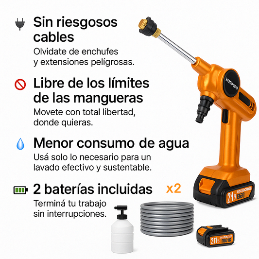 Hidrolavadora portátil