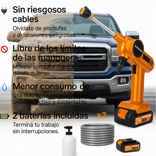 Hidrolavadora portátil