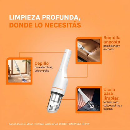 Aspiradora portátil ligera