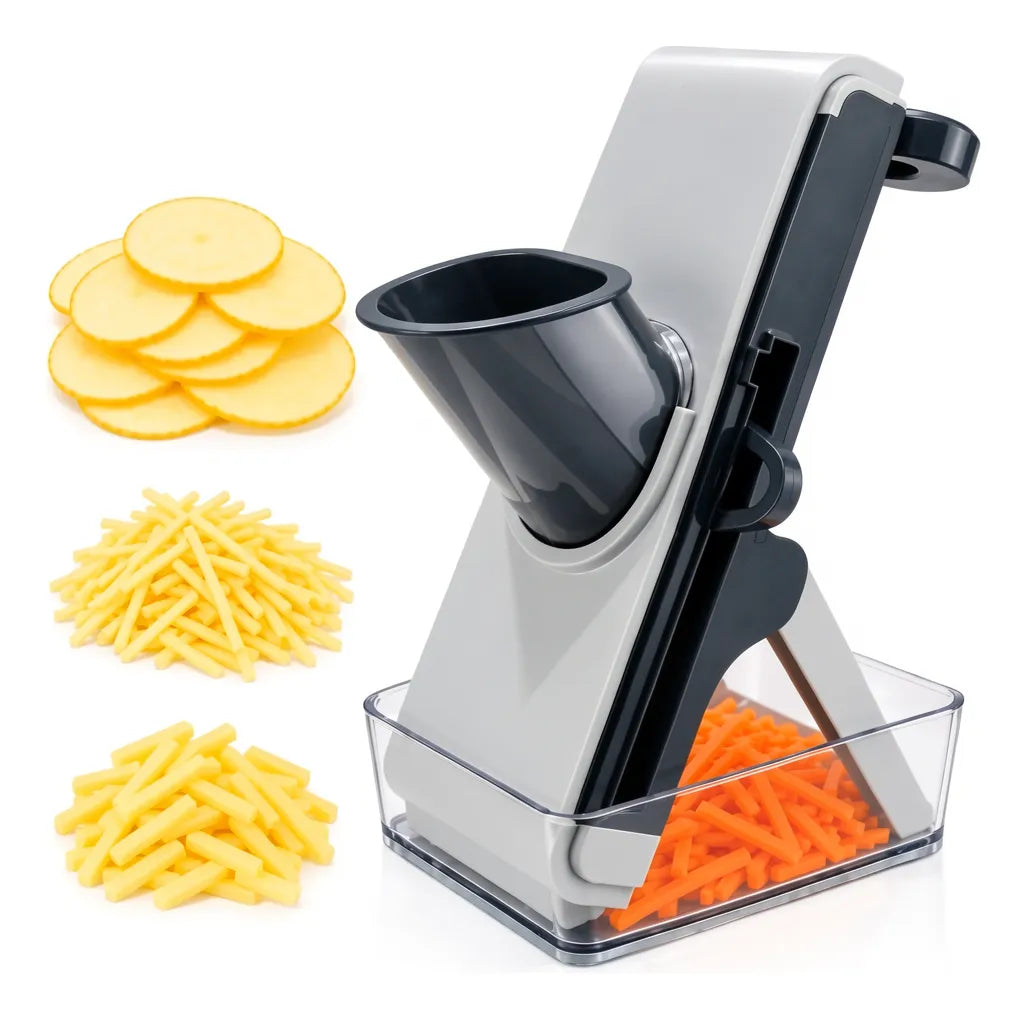 Mandolina Manual 4 en 1 para Verduras y Frutas