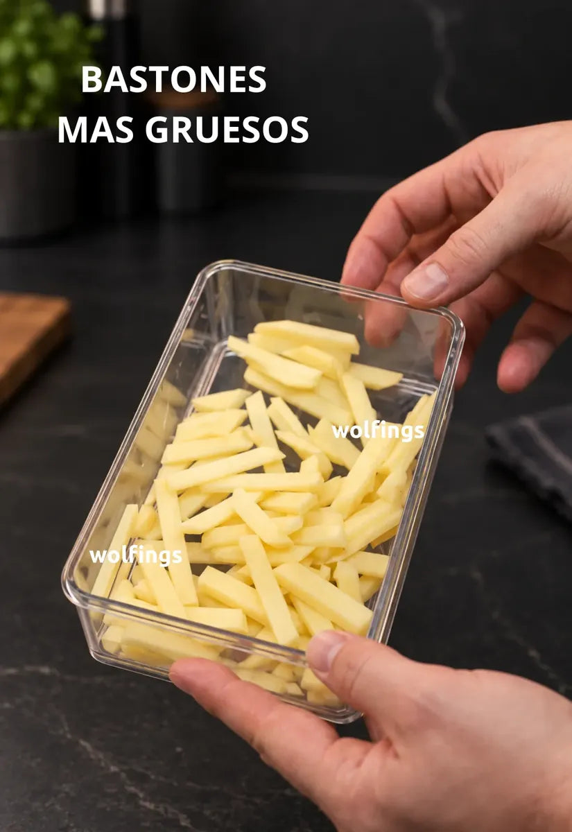 Mandolina Manual 4 en 1 para Verduras y Frutas