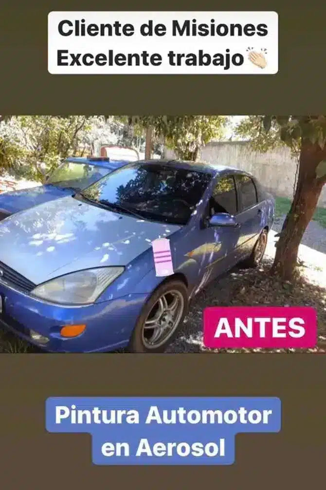Pintura Auto Spray + Laca