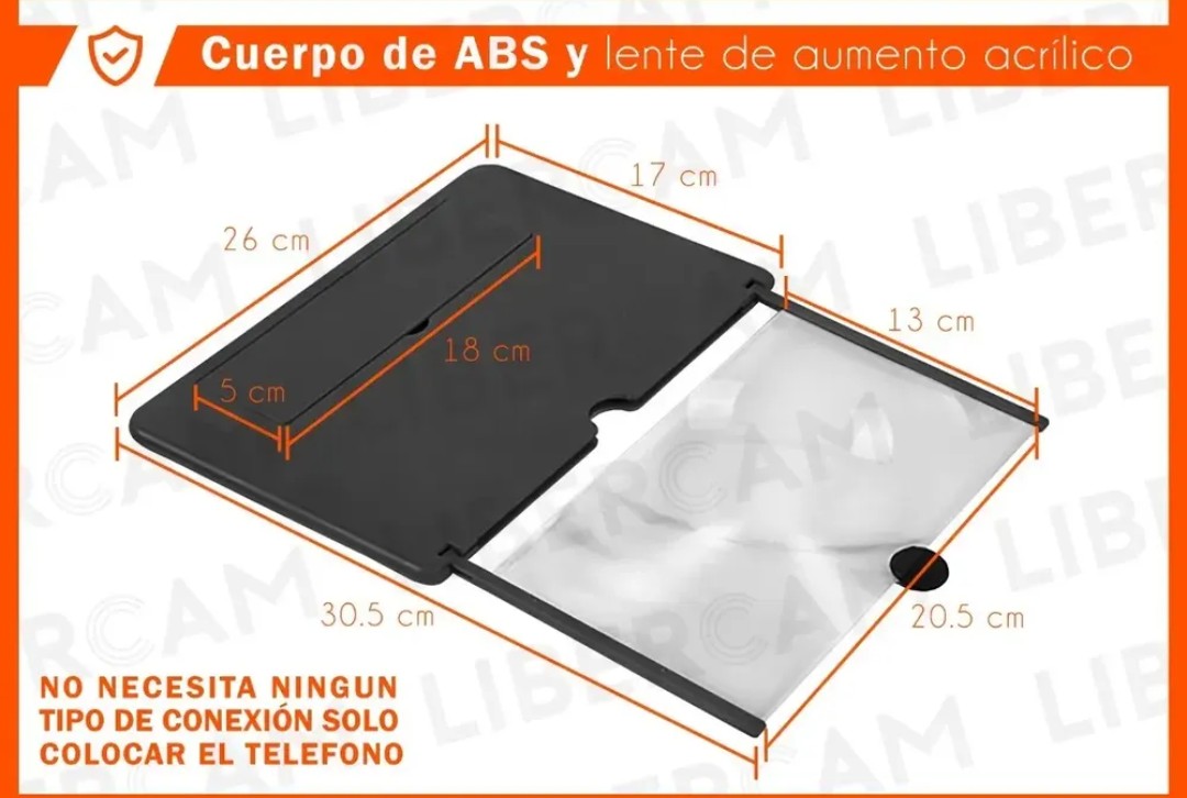 Amplificador de Pantalla para Celulares