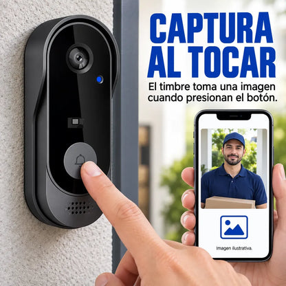 Timbre Inalámbrico con Cámara WiFi