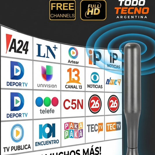 Antena Sintonizador de Canales