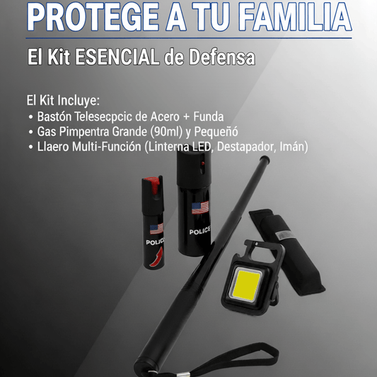 Bastón de Seguridad extensible - TodoTecnoArgentina