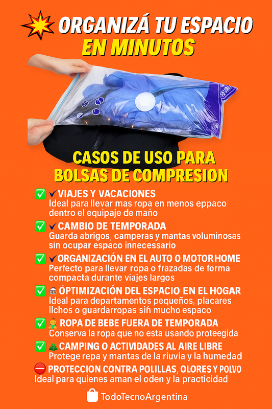 Bolsas de compresion