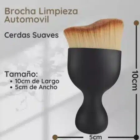 Brocha limpieza automovil