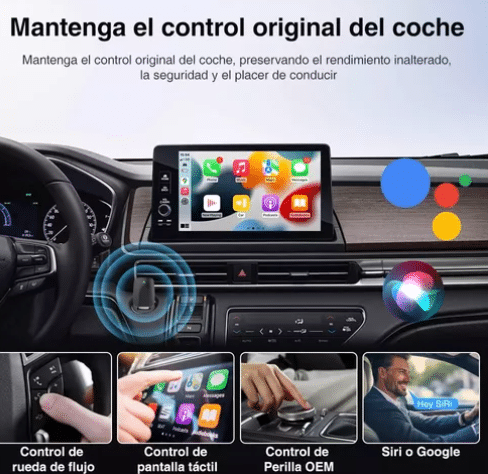Conexión Inalámbrica CarPlay/Android Auto - TodoTecnoArgentina