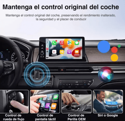 Conexión Inalámbrica CarPlay/Android Auto - TodoTecnoArgentina