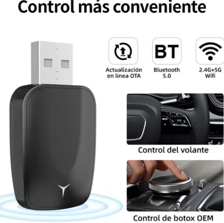 Conexión Inalámbrica CarPlay/Android Auto - TodoTecnoArgentina