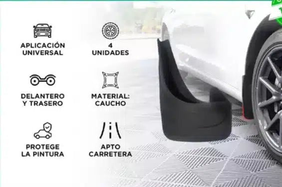Guardabarros x 4 Universales - TodoTecnoArgentina