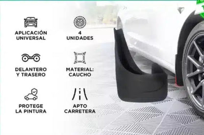 Guardabarros x 4 Universales - TodoTecnoArgentina