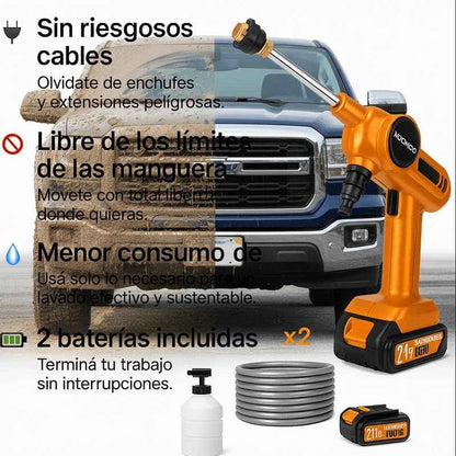 Hidro lavadora Portátil Inalámbrica - TodoTecnoArgentina