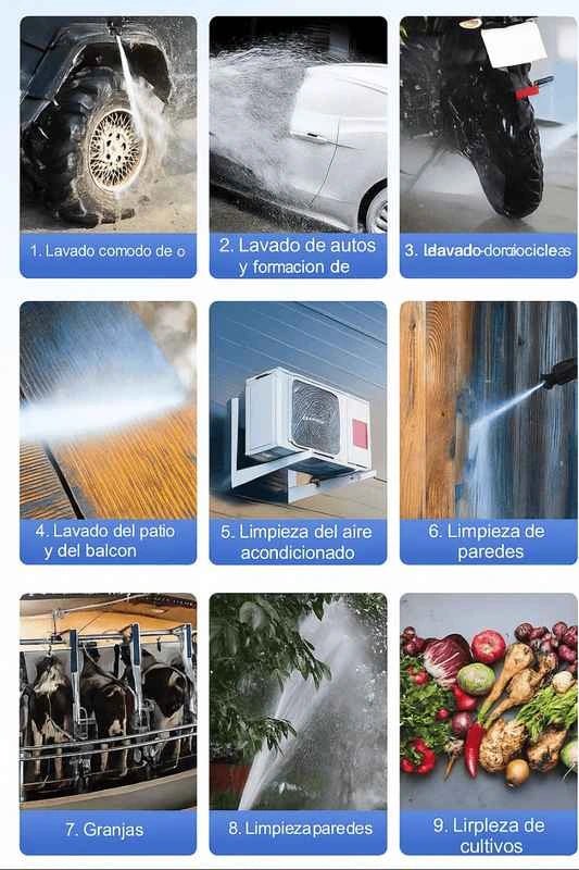 Hidro lavadora Portátil Inalámbrica - TodoTecnoArgentina