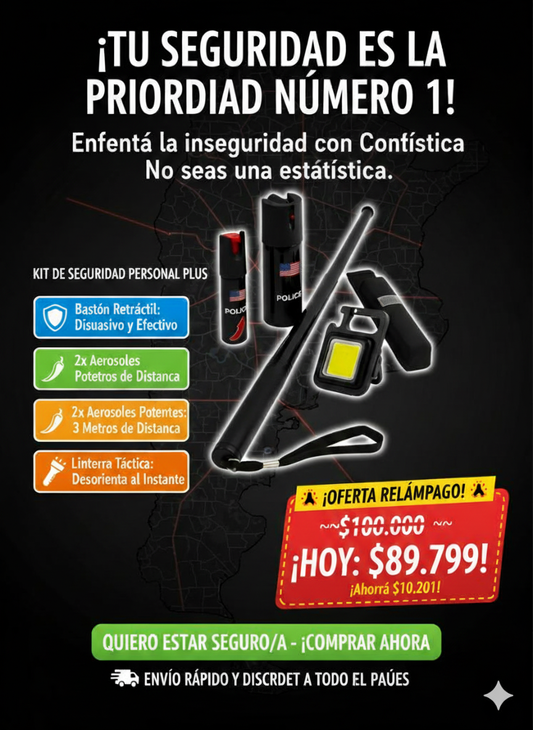 Bastón de Seguridad extensible