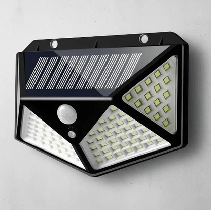 Lampara led x4 reflector solar 100 wats - TodoTecnoArgentina
