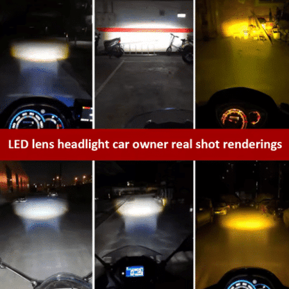 Lámparas LED H4 Cree con lupa y disipador térmico X 1 - TodoTecnoArgentina