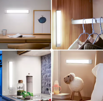 Barra LED con Sensor de Movimiento Recargable USB