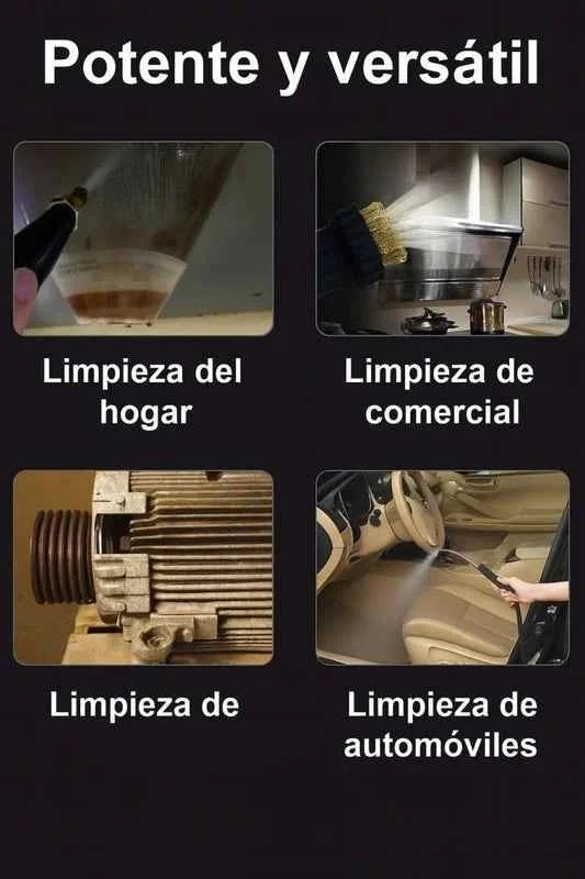 Limpiadora Vapor Profesional 10 Accesorios Hogar Auto - TodoTecnoArgentina