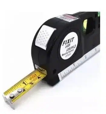 Nivel Regla cinta métrica láser 3 burbujas - TodoTecnoArgentina