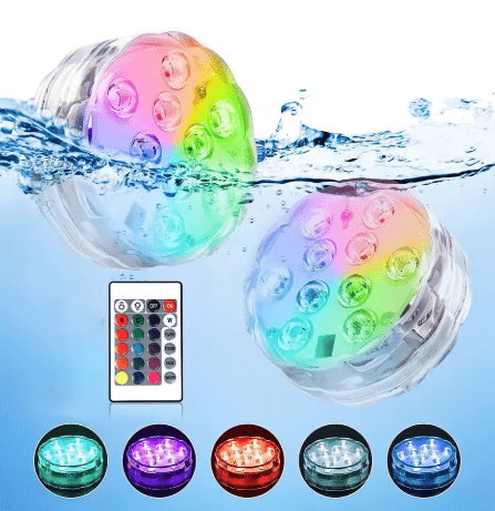 Pack luces para pileta x4 - TodoTecnoArgentina