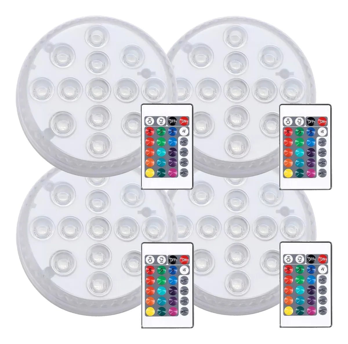 Pack X4 luces para pileta sumergible - TodoTecnoArgentina