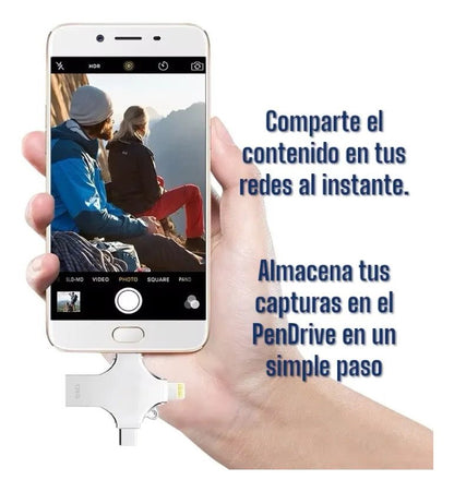 Pendrive 4 en 1 Multidispositivo - TodoTecnoArgentina
