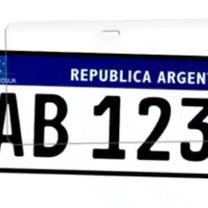 ProtecPatente: Protector Transparente para Patentes de Autos X2 - TodoTecnoArgentina